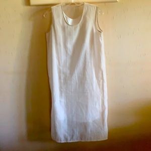 Summer cream color 2 pieces dress in a set ,